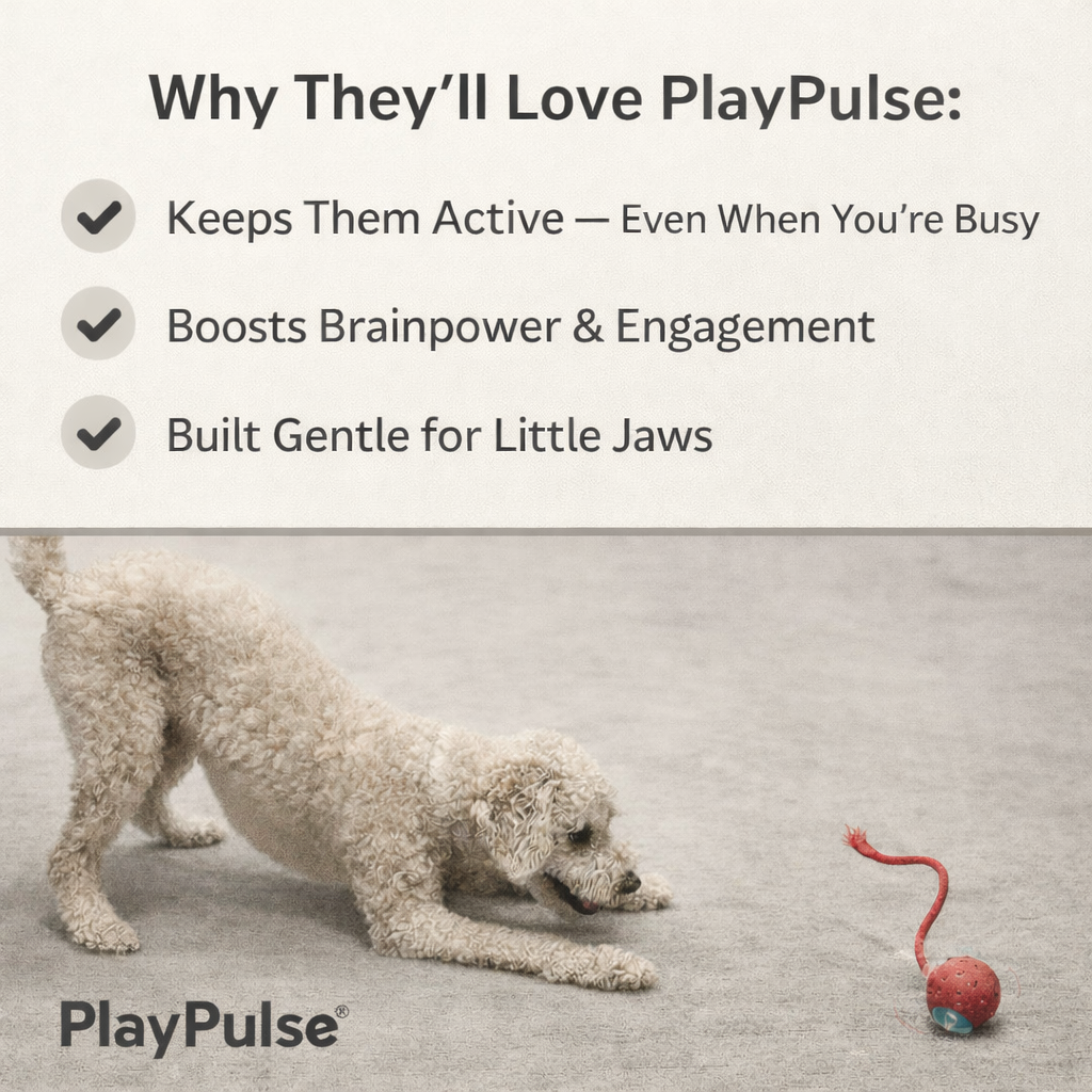 PlayPulse™ Smart Interactive Dog Toy